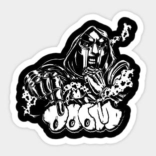 Vintage MF Doom Sticker